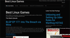 Desktop Screenshot of bestlinuxgames.com