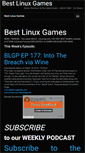 Mobile Screenshot of bestlinuxgames.com